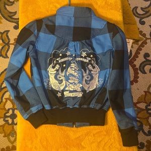 Hell bunny bomber mermaid jacket